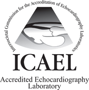 ICAEL Accredited Echocardiography Laboratory Badge