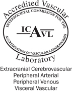 ICAVL Accredited Vascular Laboratory Badge